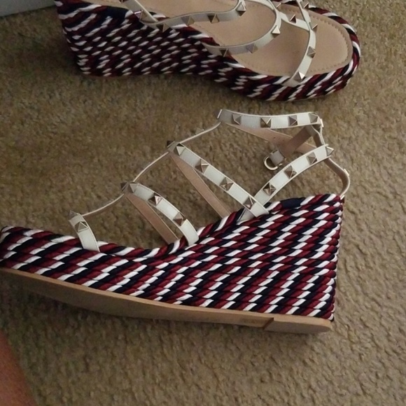 Valentino  wedge sandals - Picture 3 of 5